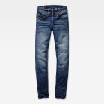 Pantalon femme - g star - midge saddle mid straight new l32 - taille haute - coupe droite - bleu Pantalon femme - g star - midge saddle mid straight new l32 - taille haute - coupe droite - bleu