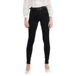 Pantalons femme only royal life high skinny 600 - noir - taille haute - only