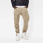 Pantalons g - star rovic zip 3d tapered l36 - g star - homme - cargo - beige - rouge Pantalons g - star rovic zip 3d tapered l36 - g star - homme - cargo - beige - rouge
