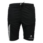 Shorts de gardien de but ho soccer icon pour homme - noir - respirant