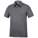 Polo homme - columbia - nelson point - gris - manches courtes - col polo