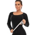 Vetements de sudation femme neoprene haut t - shirt ?manches longues de transpiration ?sauna sport fitness ... Vetements de sudation femme neoprene haut t - shirt ?manches longues de transpiration ?sauna sport fitness ...
