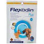 Complment alimentaire - vetoquinol - flexadin plus - chien et chat - moins de 10kg - 30 bouches