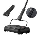 Vevor balai mcanique balayeuse manuelle pour plancher et tapis sans lectricit