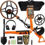 Vevor dtecteur mtaux professionnel tanche rechargeable recherche dor 305 cm