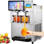 Vevor machine  granits machine  granitas commerciale 2 x 8l boisson glace
