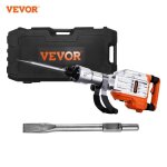 Vevor marteau piqueur perforateur burineur démolition 3500 w 2 burins 1900 bpm Vevor marteau piqueur perforateur burineur démolition 3500 w 2 burins 1900 bpm