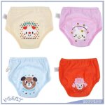 Vgeby lot de 4 culottes dapprentissage bébé anti fuites Étanche 4 couches (100cm) Vgeby lot de 4 culottes dapprentissage bébé anti fuites Étanche 4 couches (100cm)