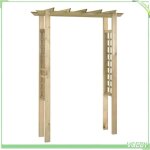 Vgeby arche pour rosiers 150 x 60 x 204 cm bois imprgn - 7894202780883