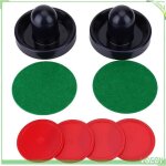 Vgeby ensemble de palettes de palet de hockey sur glace lightweight en plastique pour tables de jeu