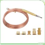 Vgeby kit de remplacement universel de thermocouple pour cuisinire  gaz et chemine