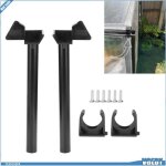 Vgeby kit tuyau de pluie serre pvc + aluminium accessoire de dmarrage eau reservoir gouttire pour serre ...