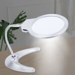 Vgeby loupe led loupe de bureau 2. 5x 5x 130mm avec 2 led Vgeby loupe led loupe de bureau 2. 5x 5x 130mm avec 2 led