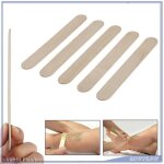 Vgeby spatules de cire jetables kit de spatules chauffantes jetables pour salon de coiffure 5 pices ...