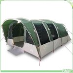 Tente familiale tunnel - vgeby - 8 personnes - imperméable - 430x314x178 / 183 cm - vert Tente familiale tunnel - vgeby - 8 personnes - imperméable - 430x314x178 / 183 cm - vert