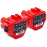 Vhbw 2x batterie remplacement pour makita 1220 1222 1233 1234 1235 1235f 1250 192536 - 4 192597 - 4 pour ...
