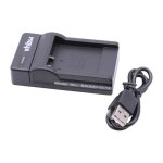 Vhbw chargeur usb de batterie compatible avec sony cybershot dsc - w310 dsc - w320 dsc - w330 dsc - w350 ...