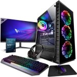 Vibox iv - 532 pc gamer complet ? 23 �cran ? amd ryzen 7 5700x ? rtx 5060 ti 8 go ? 16 go ram ? 1 to ...