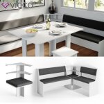 Coin pour banquette roman 43. 5x43. 5cm blanc vicco 34183