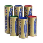 Volants de badminton victor international nylonball shuttle 2000 - tube de 6 medium Volants de badminton victor international nylonball shuttle 2000 - tube de 6 medium