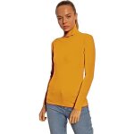 Victor mod - pull femme manches longues fin - pull col roulé - jaune Victor mod - pull femme manches longues fin - pull col roulé - jaune