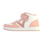Victoria tiempo three - tone mid ? baskets montantes fille synth�tique lacets et scratch rose