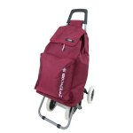 Charriot de course 4 roues caddie march� poussette pliable grosse contenance