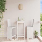 Vidaxl lot de 2 tabourets de bar chaise de pub sige de bistrot meuble de terrasse balcon patio jardin ...