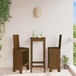 Vidaxl lot de 2 tabourets de bar chaise de pub si�ge de bistrot meuble de terrasse balcon patio jardin ...