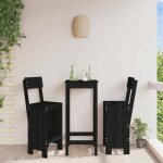Vidaxl lot de 2 tabourets de bar chaise de pub si�ge de bistrot meuble de terrasse balcon patio jardin ...