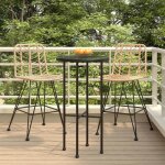 Vidaxl lot de 2 tabourets de bar chaise de pub siège de terrasse meuble de bistrot jardin patio extérieur ... Vidaxl lot de 2 tabourets de bar chaise de pub siège de terrasse meuble de bistrot jardin patio extérieur ...