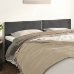 Vidaxl 2 x ttes de lit meubles de chambre  coucher accessoires de lit simple ttes de cadre de lit ...