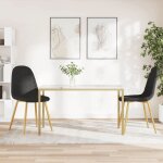 Vidaxl 2x chaises de salle  manger chaises de repas siges  dner chaises de cuisine meubles de cuisine ...