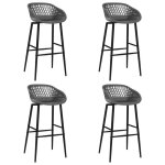 Vidaxl 4x chaises de bar si�ges de comptoir chaises de bistro tabourets de pub chaises de comptoir tabourets ...