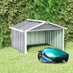 Vidaxl abri pour robot de jardin abri pour tondeuse  gazon robotise rangement doutils hangar arrire ...