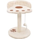 Vidaxl arbre � chat avec griffoir en sisal 40 cm beige et marron