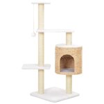 Vidaxl arbre � chat avec griffoirs en sisal herbiers marins