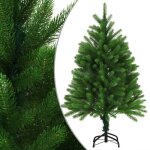 Vidaxl arbre de nol artificiel aiguilles ralistes 120 cm vert