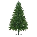 Vidaxl arbre de nol artificiel aiguilles ralistes 210 cm vert