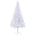 Vidaxl arbre de no�l artificiel avec support 180 cm 620 branches