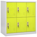 Vidaxl armoire � casiers verrouillables armoire de rangement organisateur de rangement armoire de bureau ...
