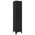 Vidaxl armoire � casiers noir 38x40x180 cm acier 339794