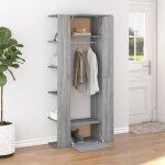 Vidaxl armoires de couloir 2 pcs sonoma gris bois dingnierie 3114180