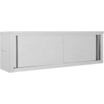 Vidaxl armoire de cuisine avec portes coulissantes 150x40x50 cm inox
