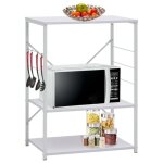 Vidaxl armoire  four  micro - ondes blanc 60x396x795 cm 288236