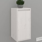Vidaxl armoire murale blanc 30x30x60 cm bois de pin massif