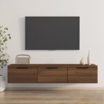 Vidaxl armoire murale chne marron 102x30x20 cm bois dingnierie 817098