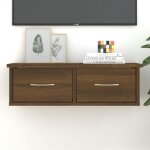 Vidaxl armoire murale ch�ne marron 60x26x185 cm bois ding�nierie 815080