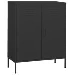 Vidaxl armoire de rangement anthracite 80x35x1015 cm acier