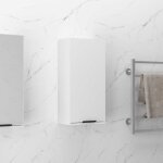 Vidaxl armoire de salle de bain murale blanc 32x20x67 cm 811295